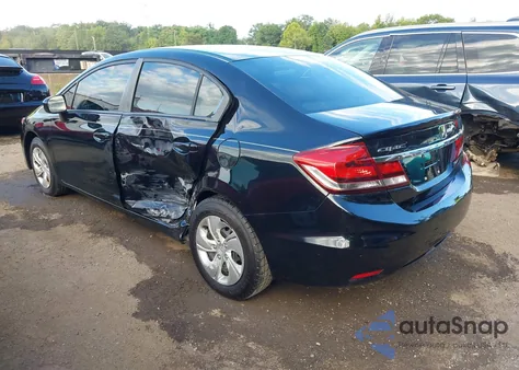 2014 Honda Civic Lx из США, поврежденный, VIN 19XFB2F55EE263019